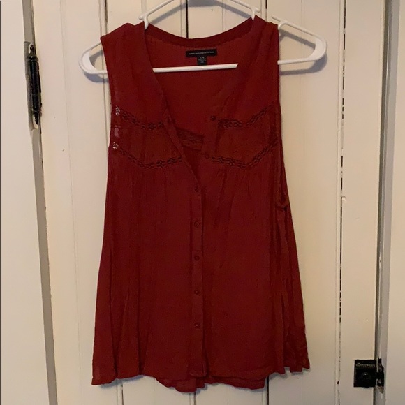 American Eagle Outfitters Tops - American Eagle burnt orange tank